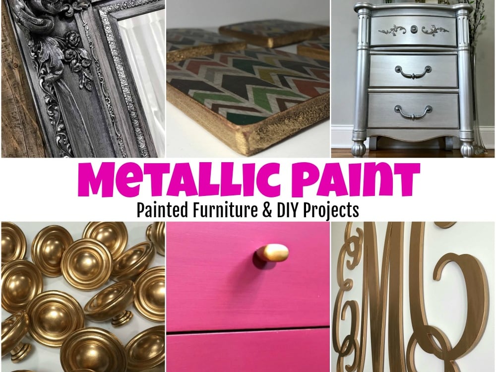A Guide to Metallic Painting for Art Projects, Furniture, and More