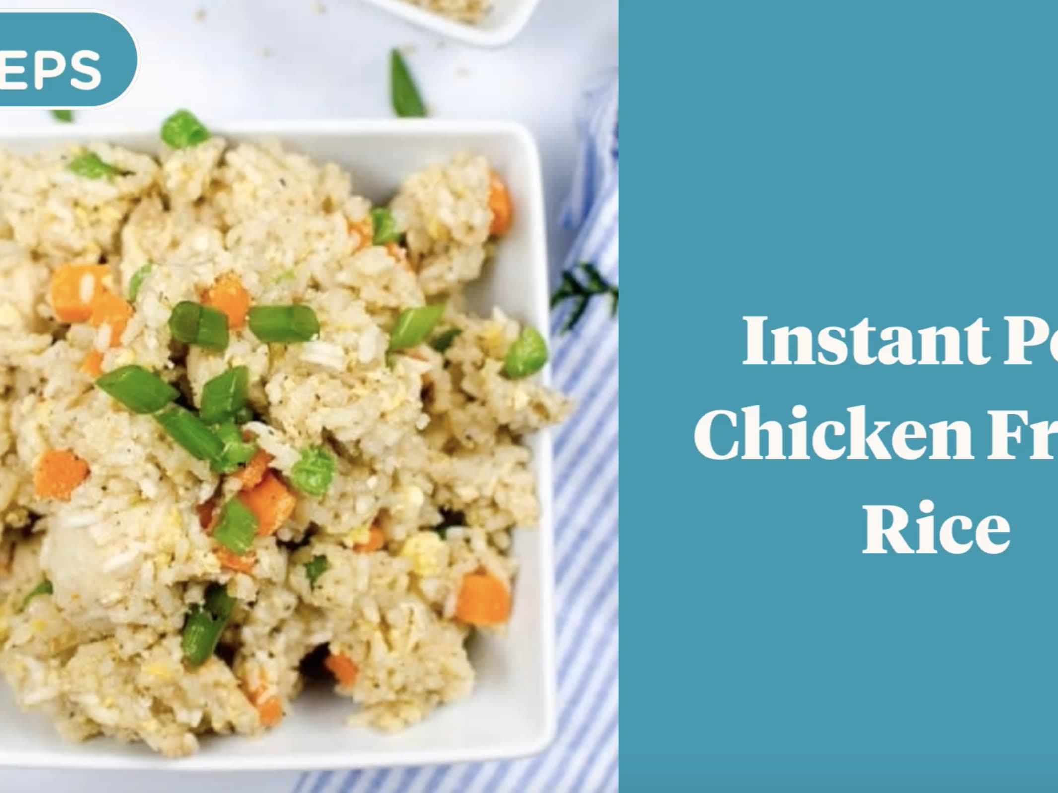 Instant pot chicken clearance fried rice easy