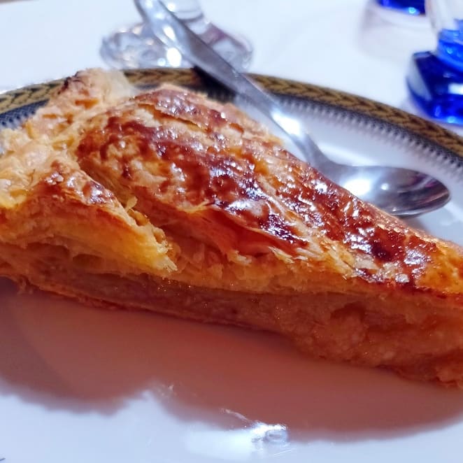 French Galette Filled with Almond Cream - Mandelin
