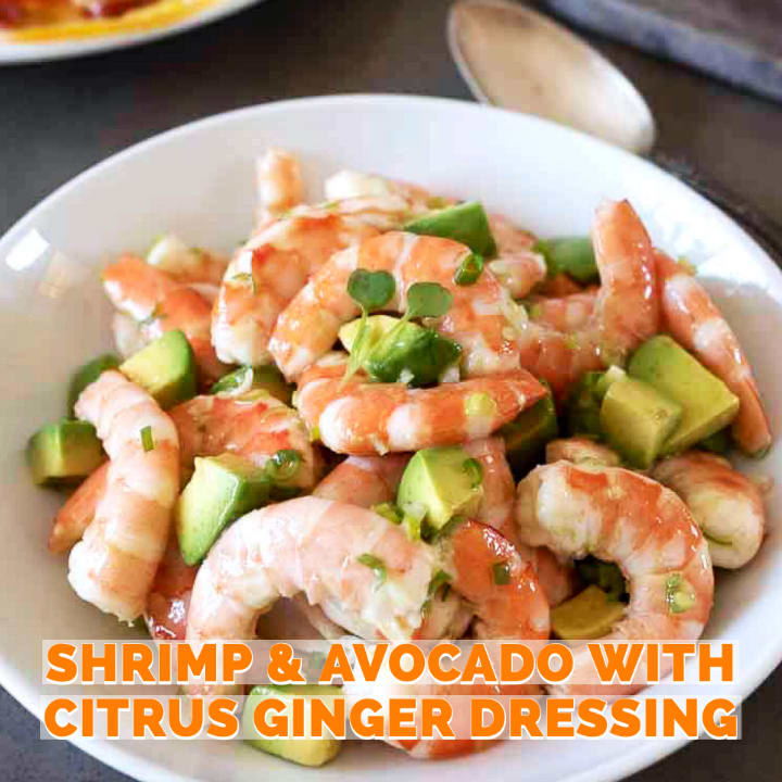 Citrus Shrimp Salad with Avocado
