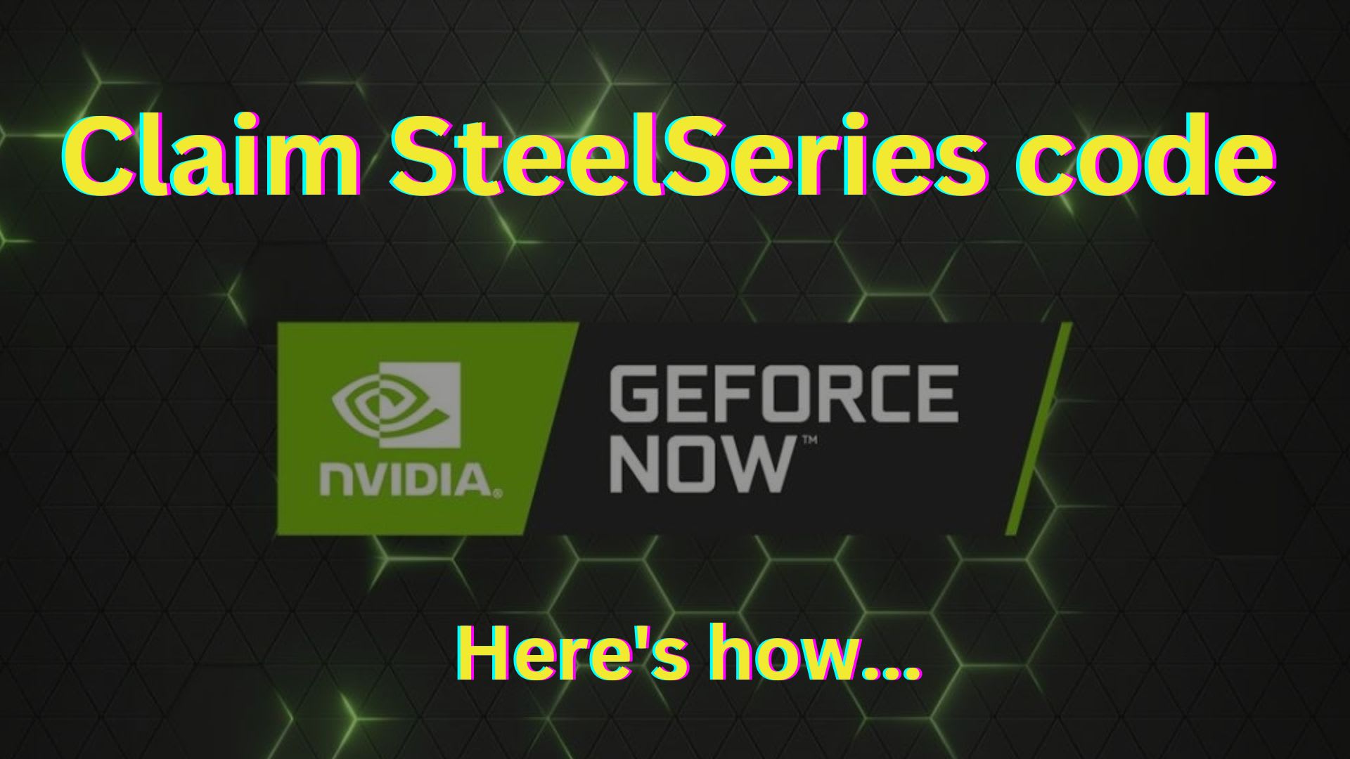 Geforce now sales free codes