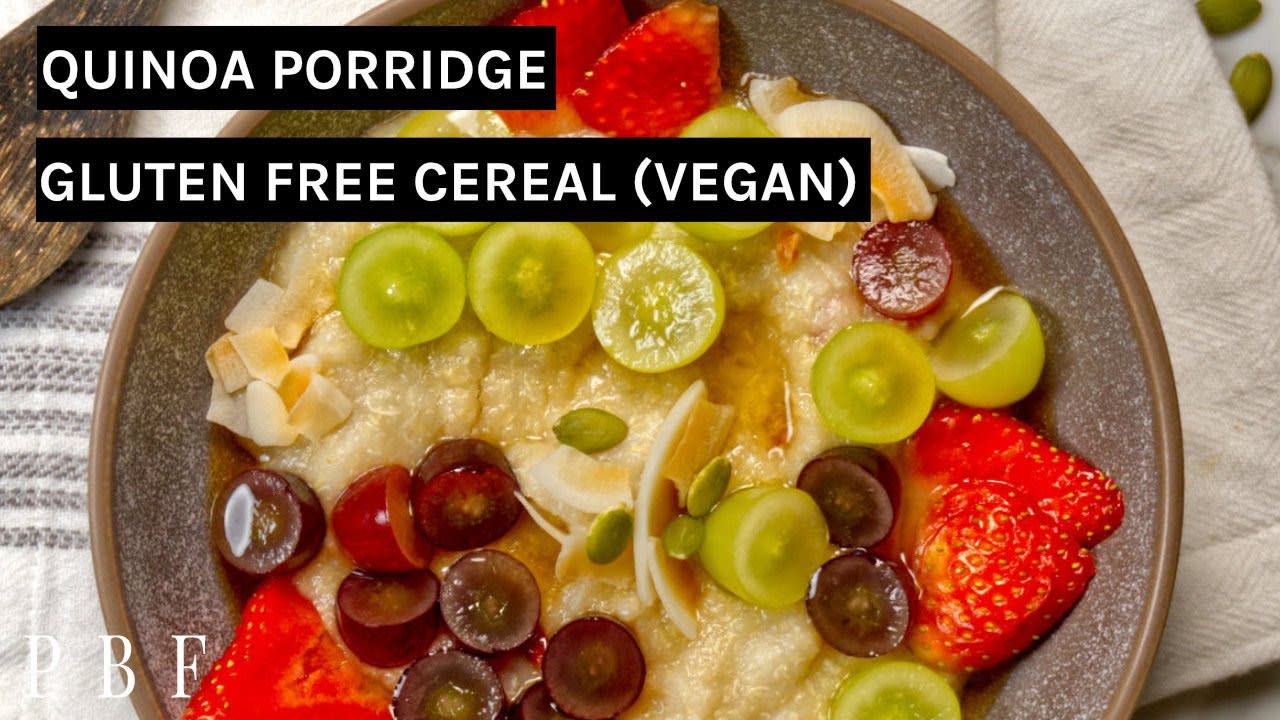 Organic Gluten-Free Cereal Porridge with Quinoa