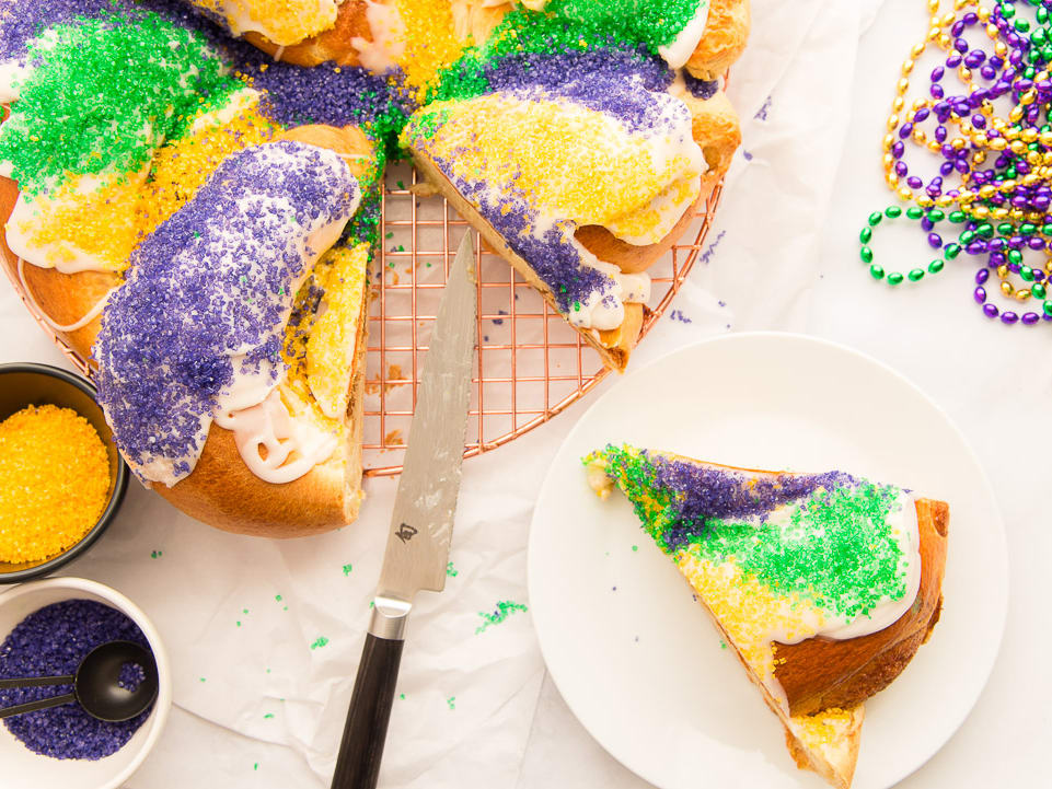 King Cake for Mardi Gras - Sense & Edibility