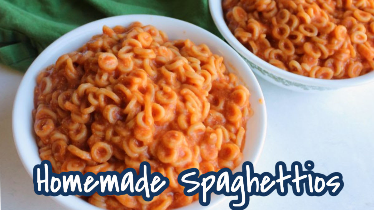 Homemade Spaghettios - Food with Feeling