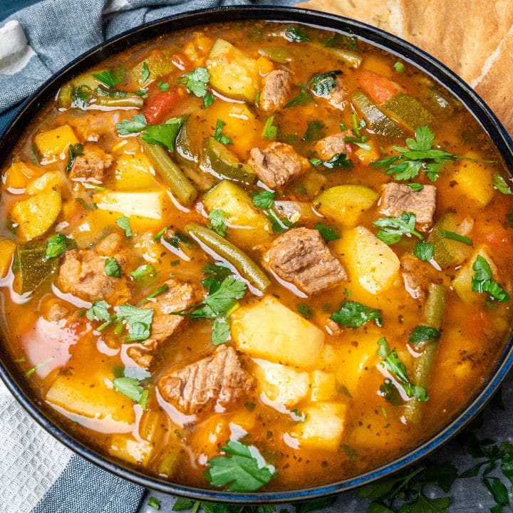 Instant pot vegetable beef soup with potatoes on sale