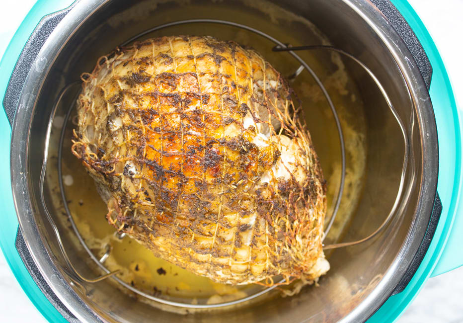 Boneless turkey breast in pressure hotsell cooker