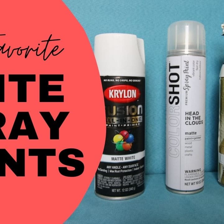 From Thrifted to Trendy: White Spray Paint Reviews for the