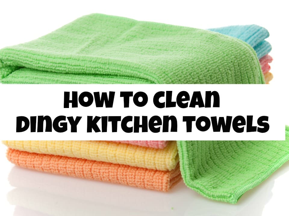 How to Wash Dish Towels 