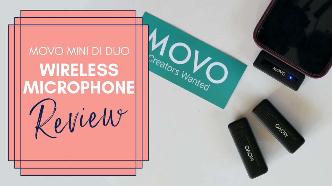 Wireless Mini DI DUO, Dual Wireless Lavalier Microphone for iPhone