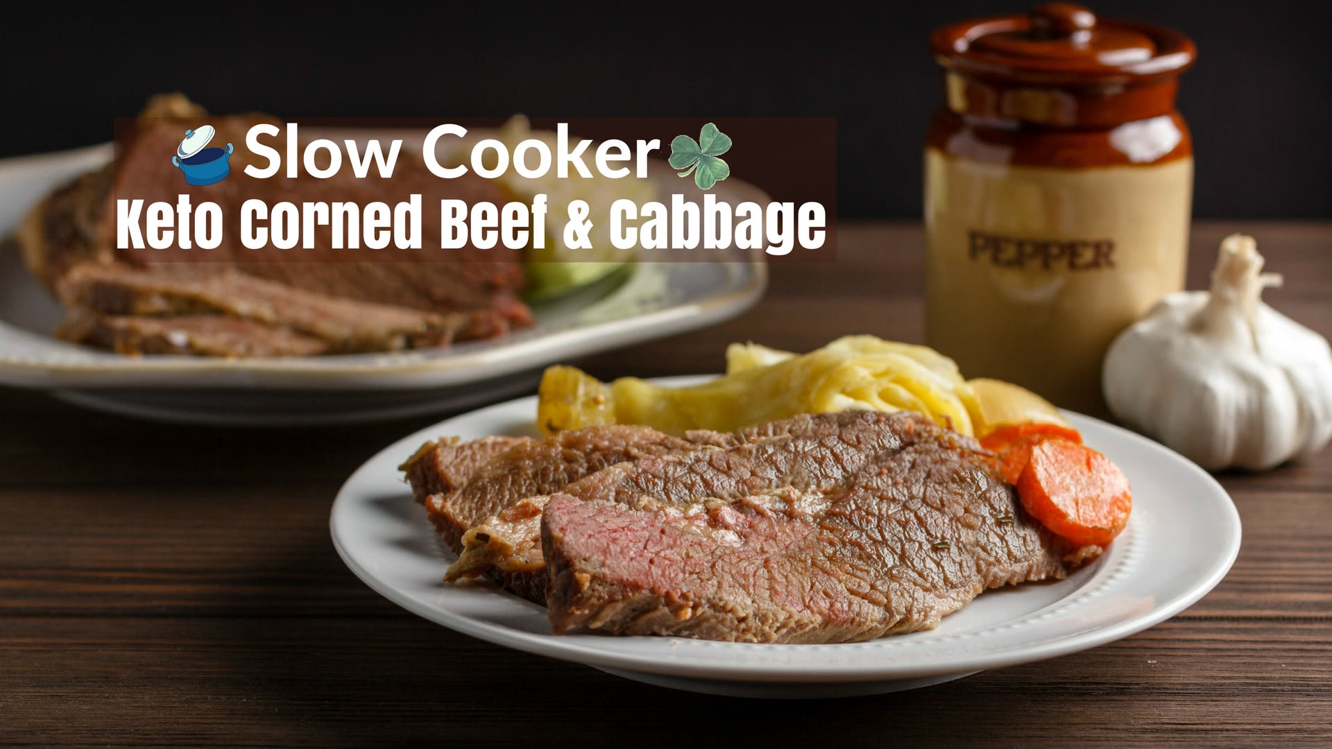Slow Cooker Keto Corned Beef Cabbage