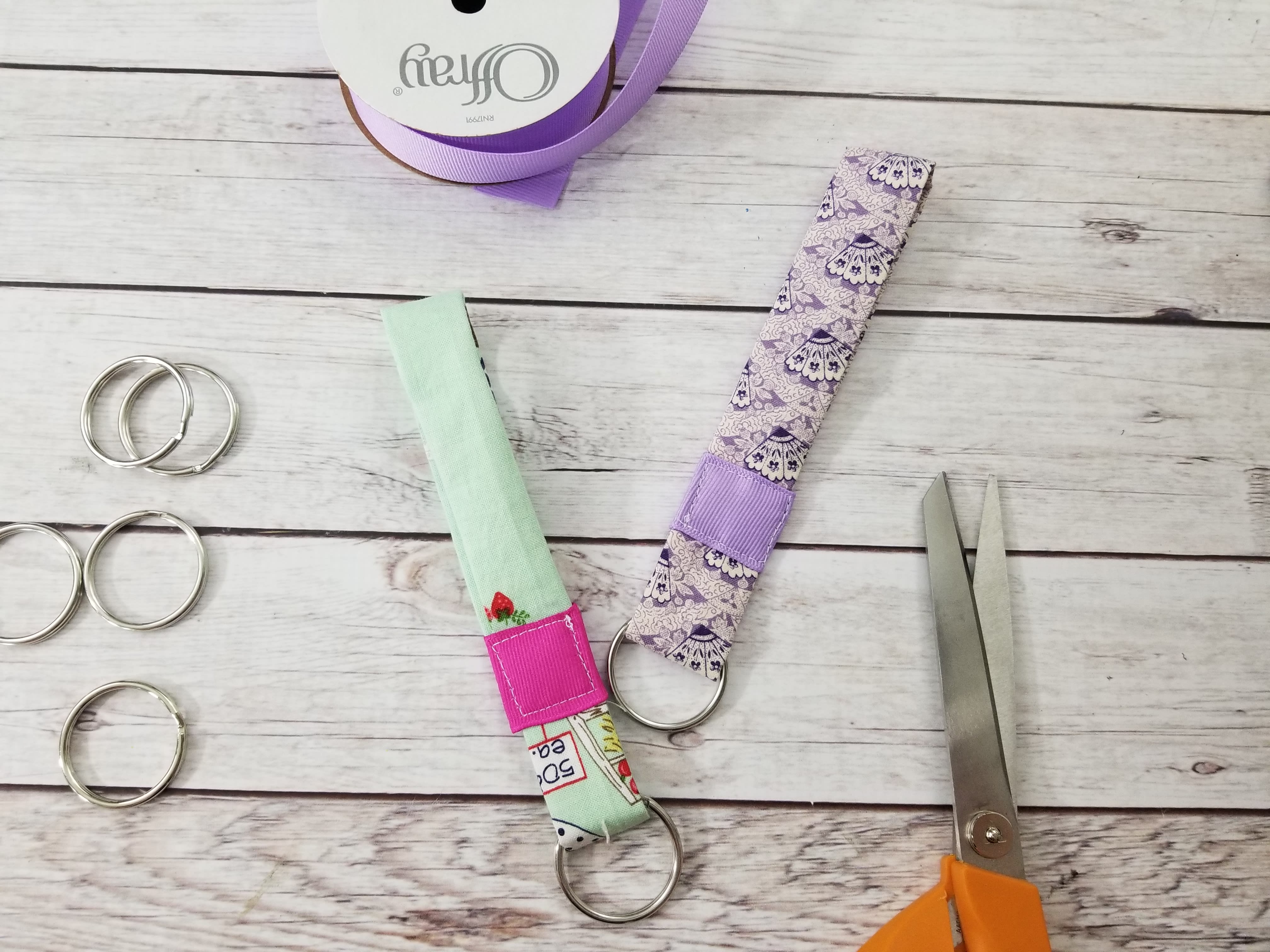 How to Make Fabric Keychains