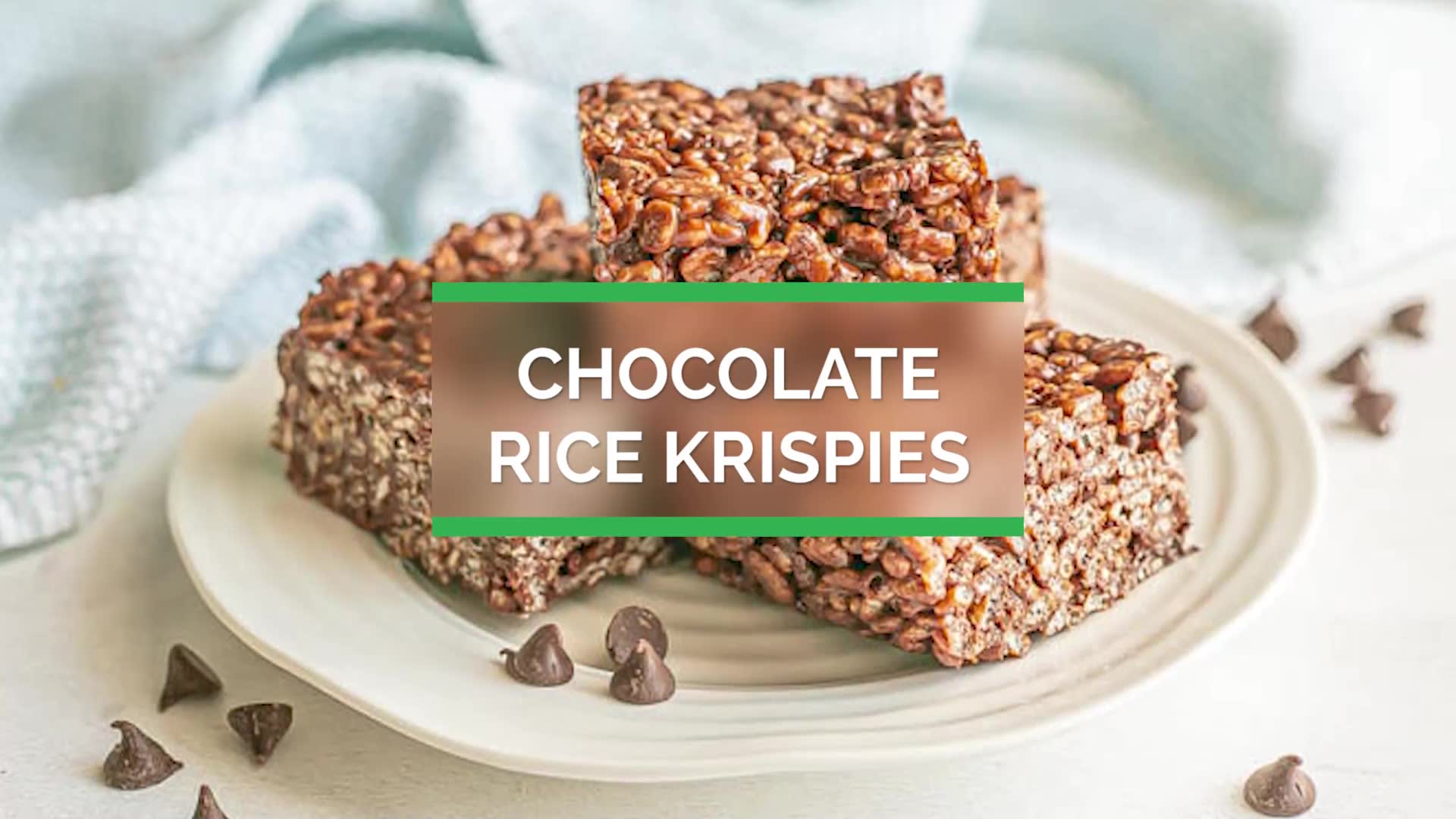 Healthy Rice Crispy (Krispie) Treats with Cocoa