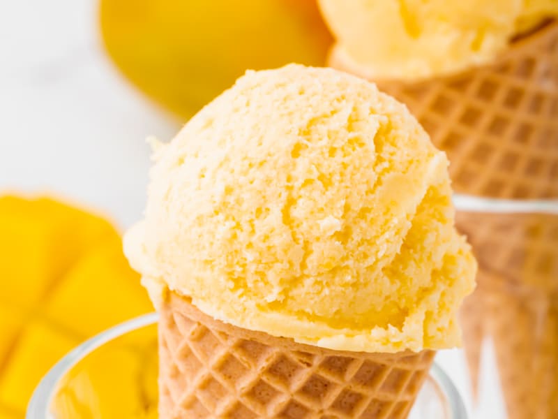 Mango Ice Cream