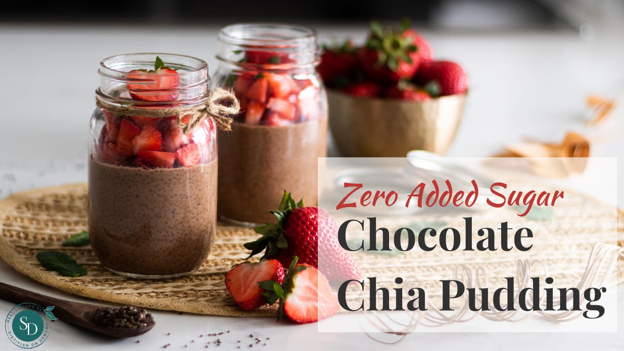 Chocolate Chia Pudding (in a mason jar!) - My Southern Sweet Tooth