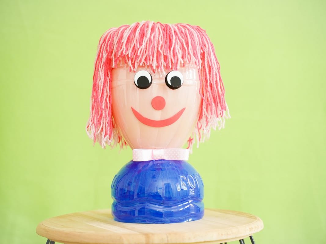 Cute Upcycled Plastic Bottle Doll DIY Crafts