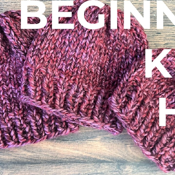 How to Purl Stitch a Beginner Knitting Tutorial