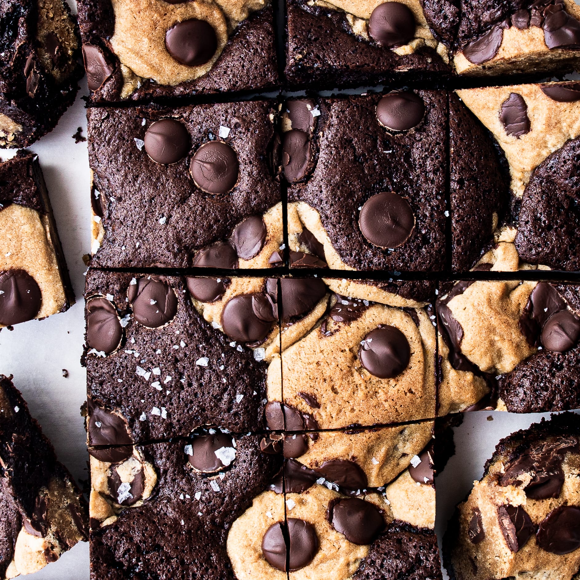 Skillet Brownie Chocolate Chip Cookie (Brookie Recipe) - Kirbie's Craving