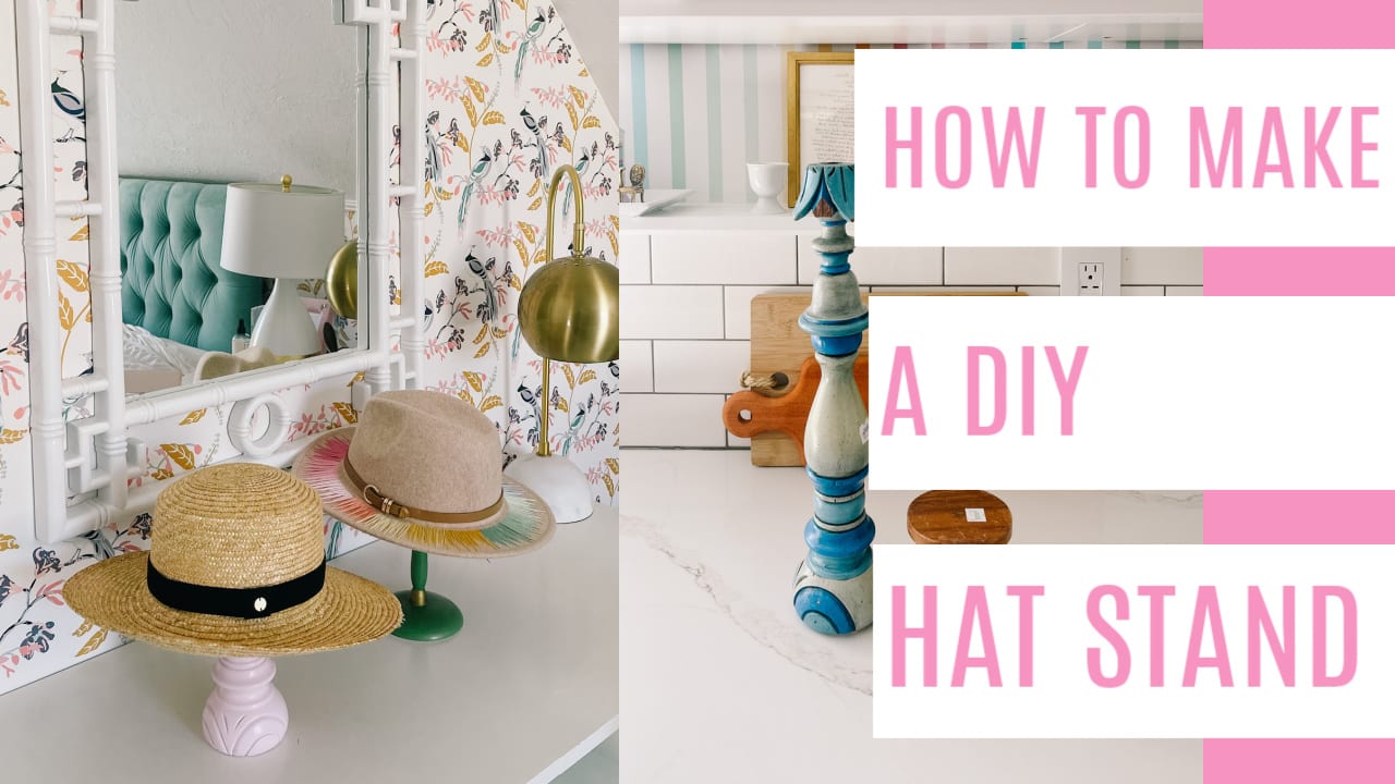 How to make a online hat stand