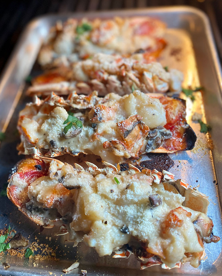 Grilled Lobster Thermidor Girls Can Grill