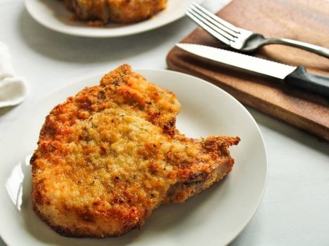 Breaded bone in pork chops in air fryer hotsell