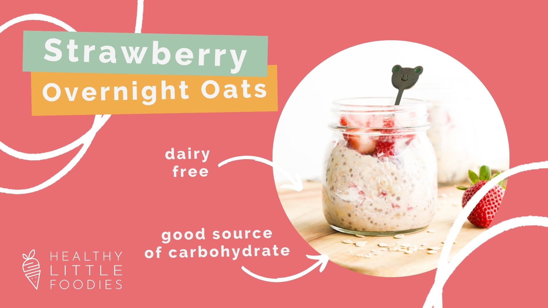 Easy Strawberry Overnight Oats {healthy meal prep!} • Fit Mitten Kitchen