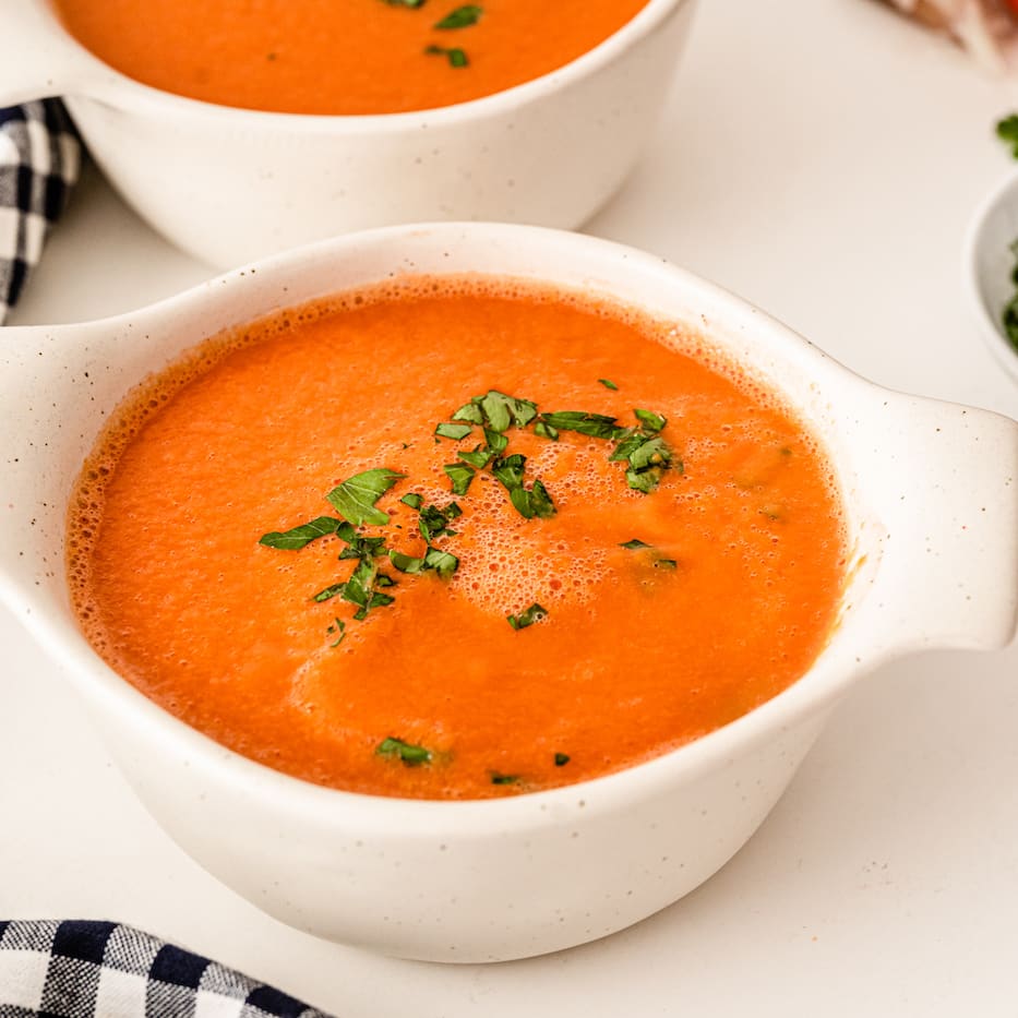 Quick Blender Tomato and Carrot Soup