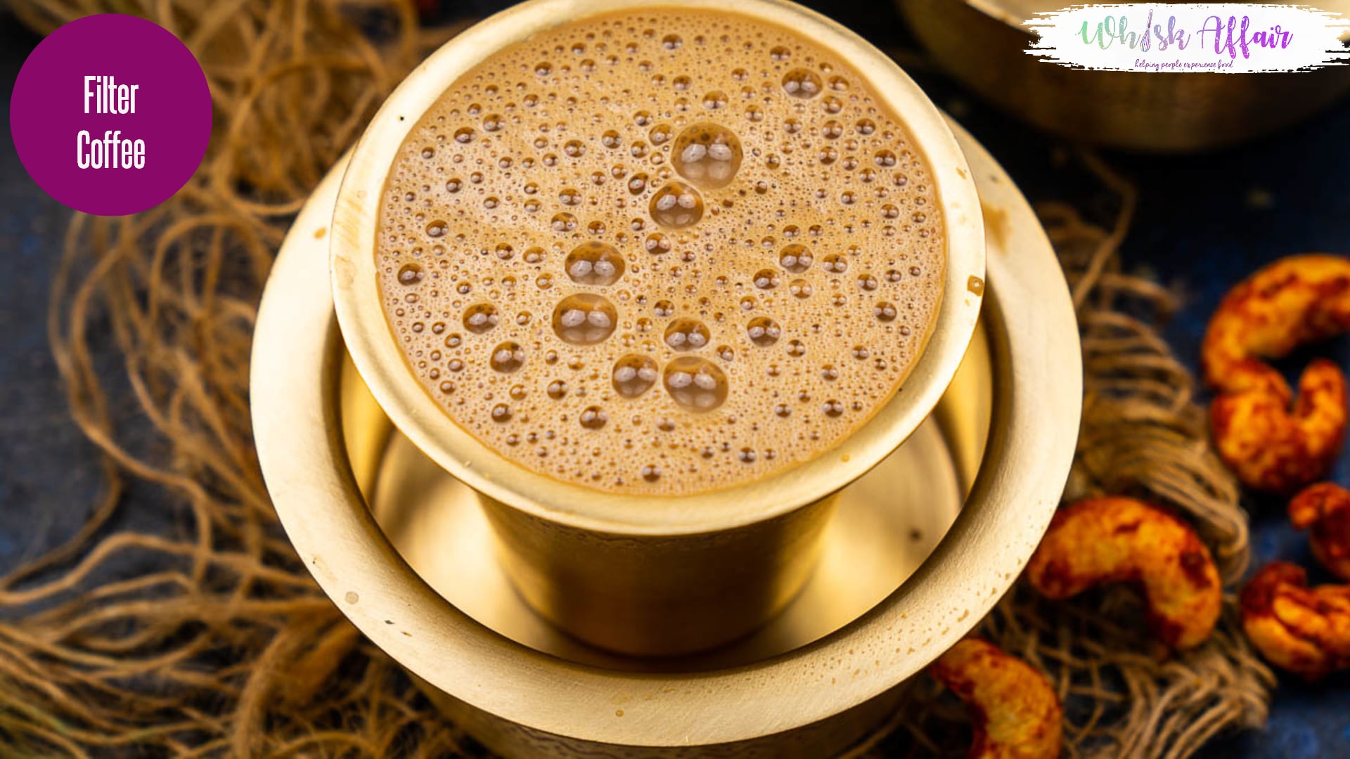 Traditional South Indian Filter Coffee Recipe + Video