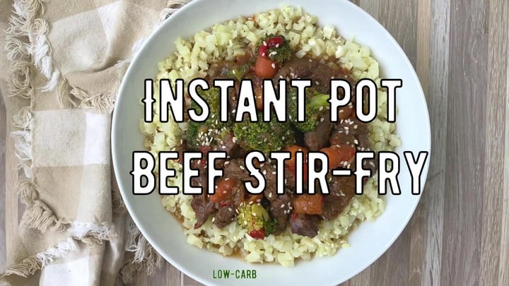 Instant pot beef stir fry outlet