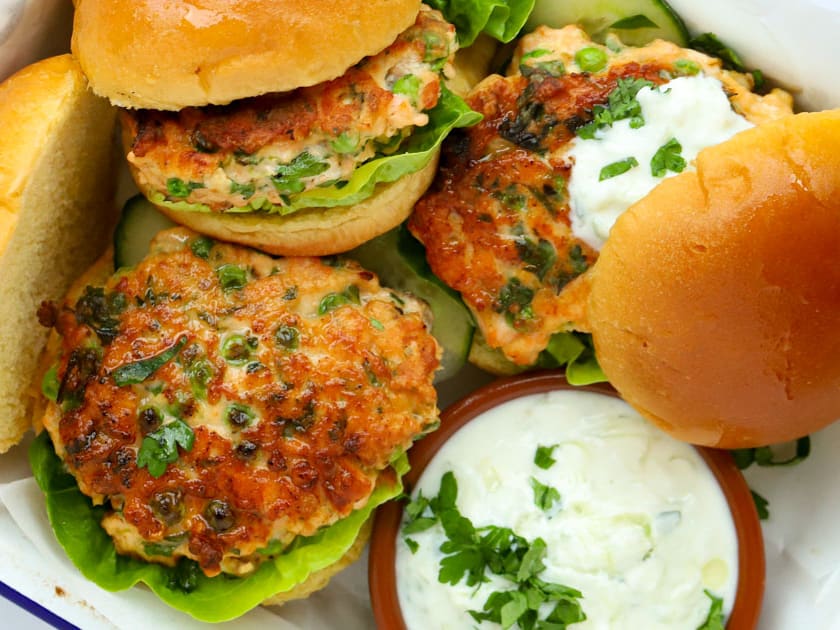 Ideas for Salmon Burger Toppings – A Couple Cooks