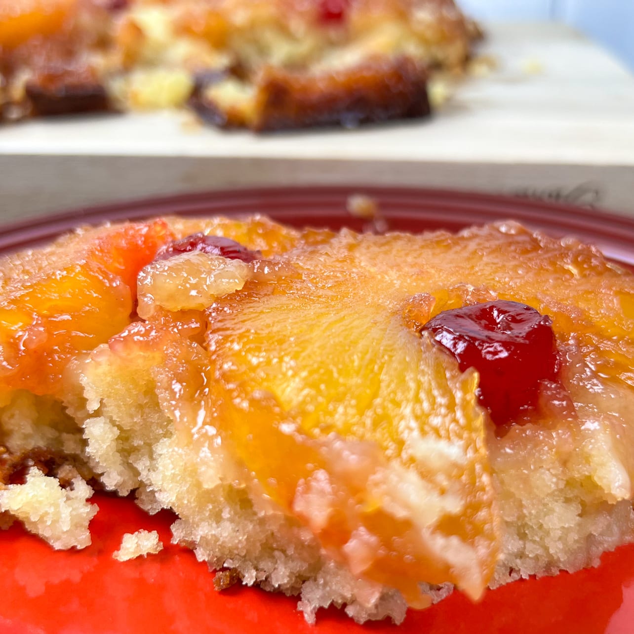 Pineapple Upside Down Cake from a Box Mix - Out of the Box Baking