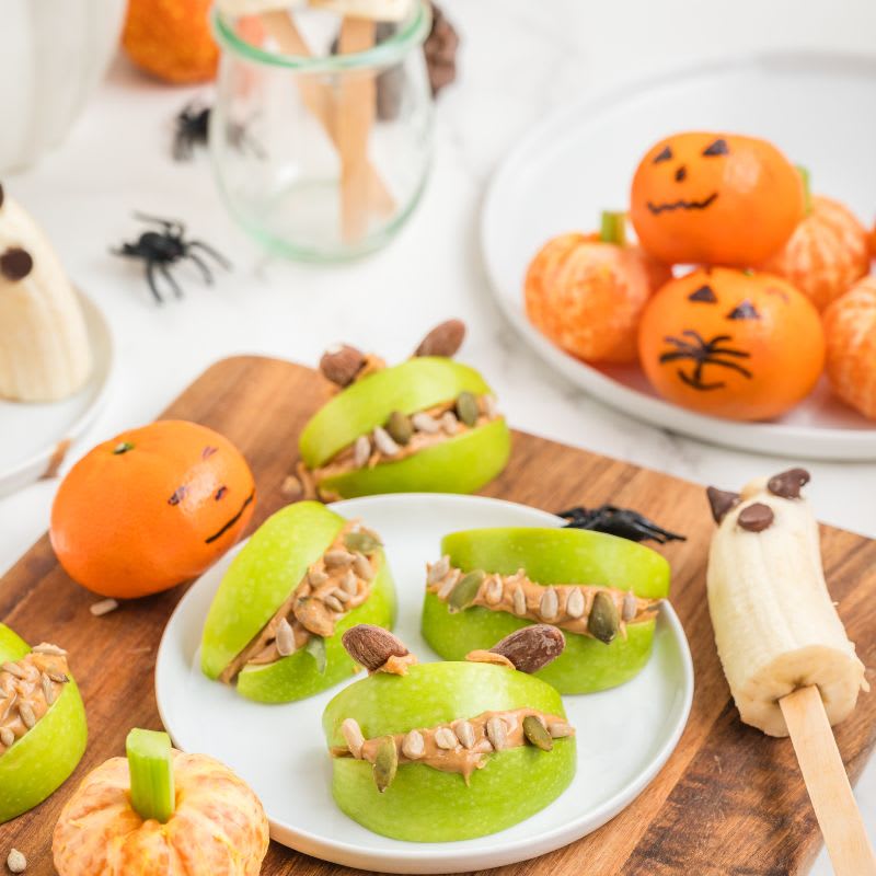 Super Cute & Healthy Halloween Snacks For Kids