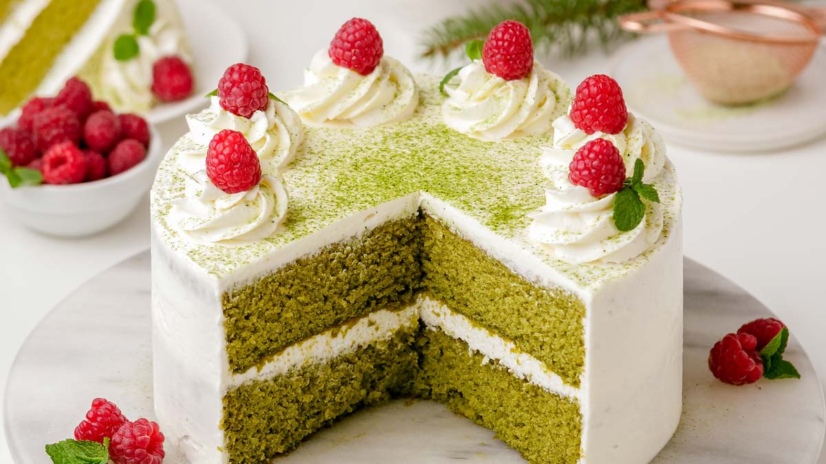 Matcha Cake - Order Online For Contactless Delivery