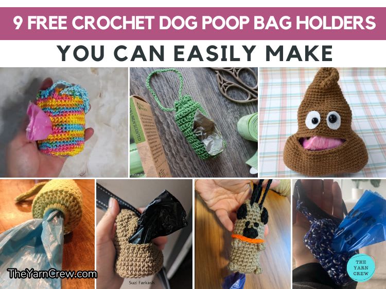 Crochet dog poop bag holder pattern outlet