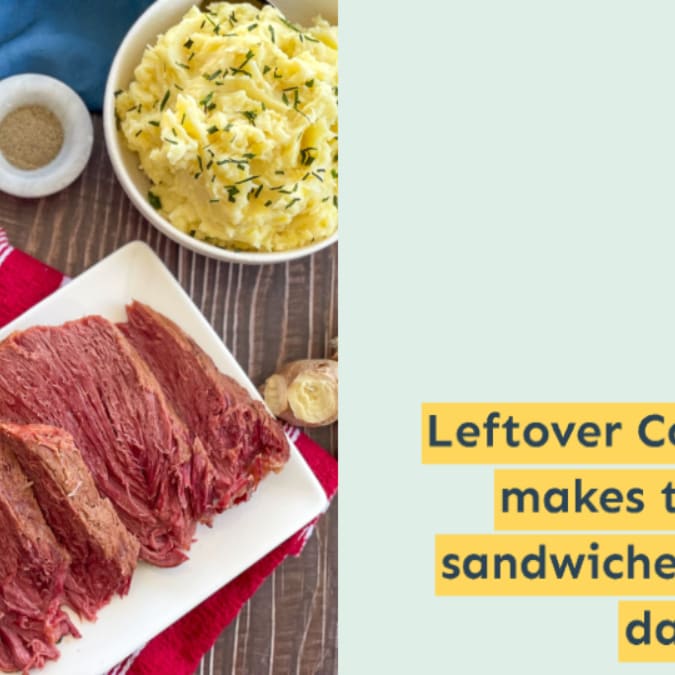 Slow Cooker Corned Beef Silverside with Ginger Ale