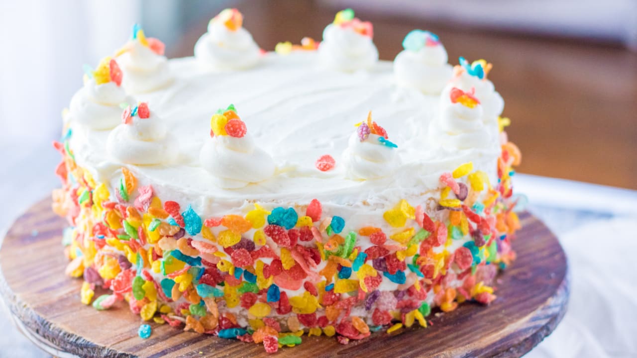 Fruity Pebbles Cake Recipe Bryont Blog
