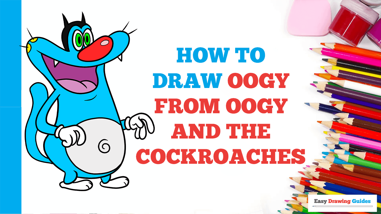 Illustration of characters from oggy and the cockroaches on Craiyon