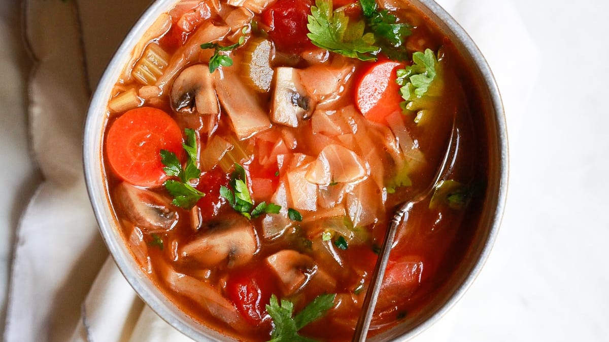 Detox Cabbage Soup Diet Recipe