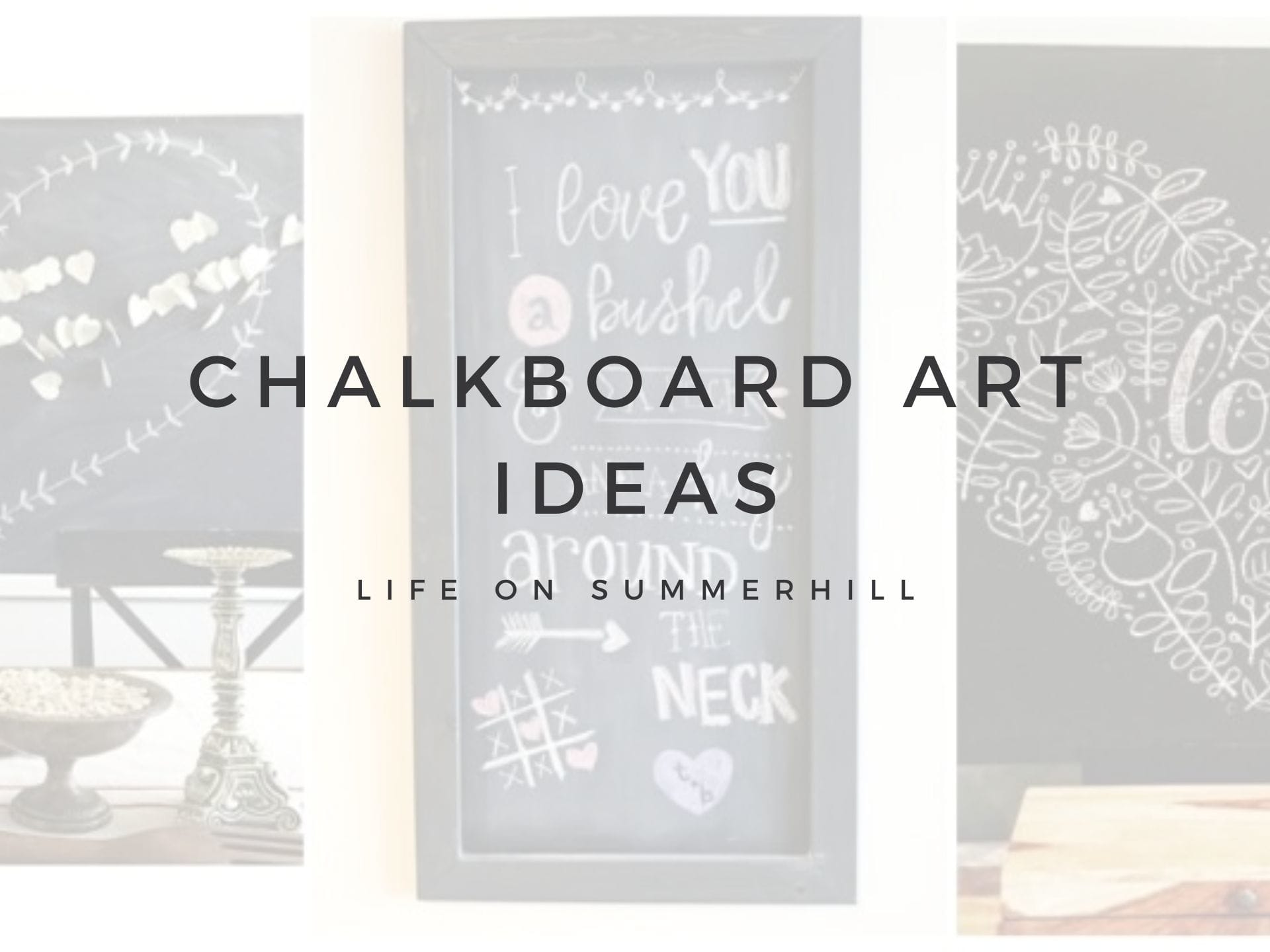 Creative Interior Decorating Ideas, 26 Black Chalkboard Paint Projects
