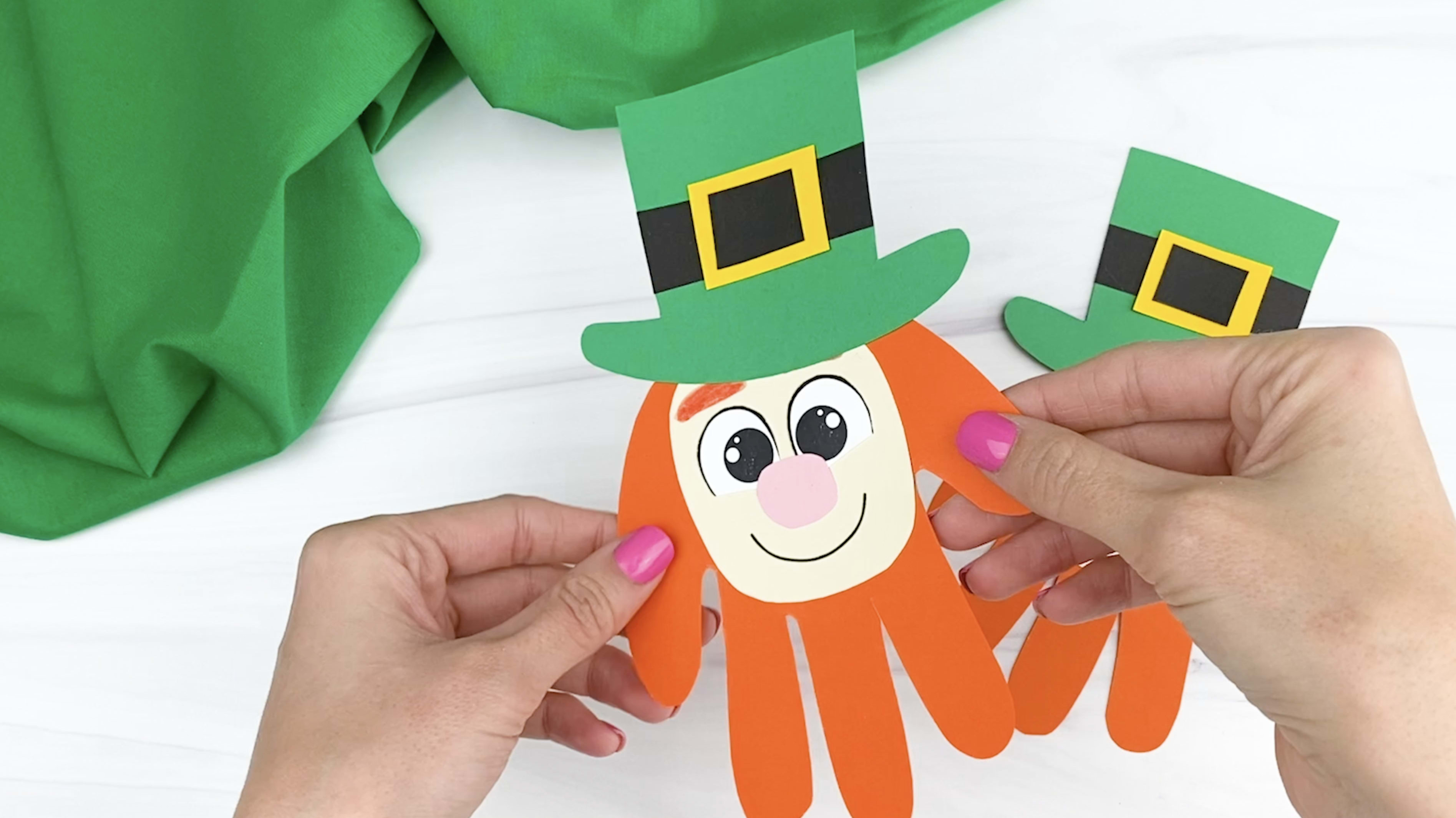 Pot Of Gold & Rainbow Craft For Kids [Free Template]