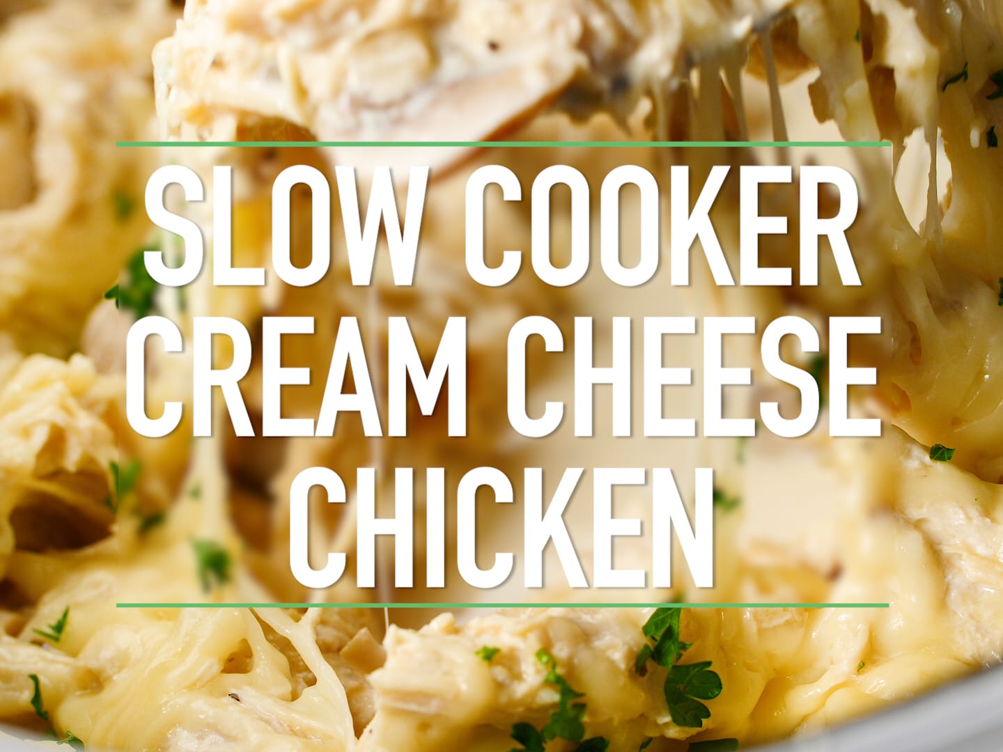 Slow Cooker Cream Cheese Chicken - Family Food on the Table
