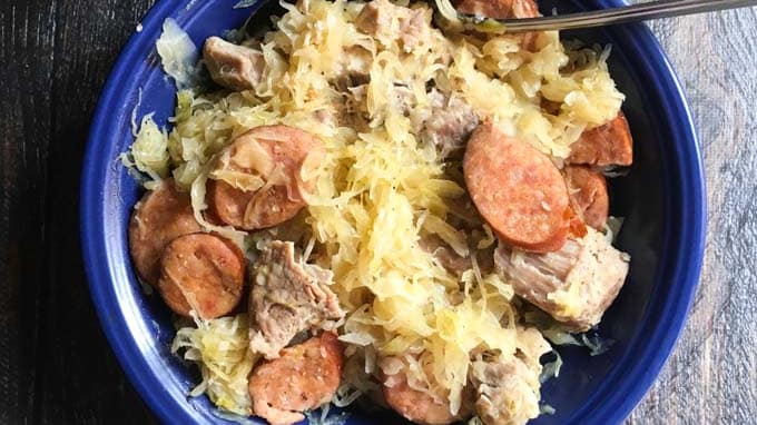 Ninja foodi kielbasa and sauerkraut recipe 2025