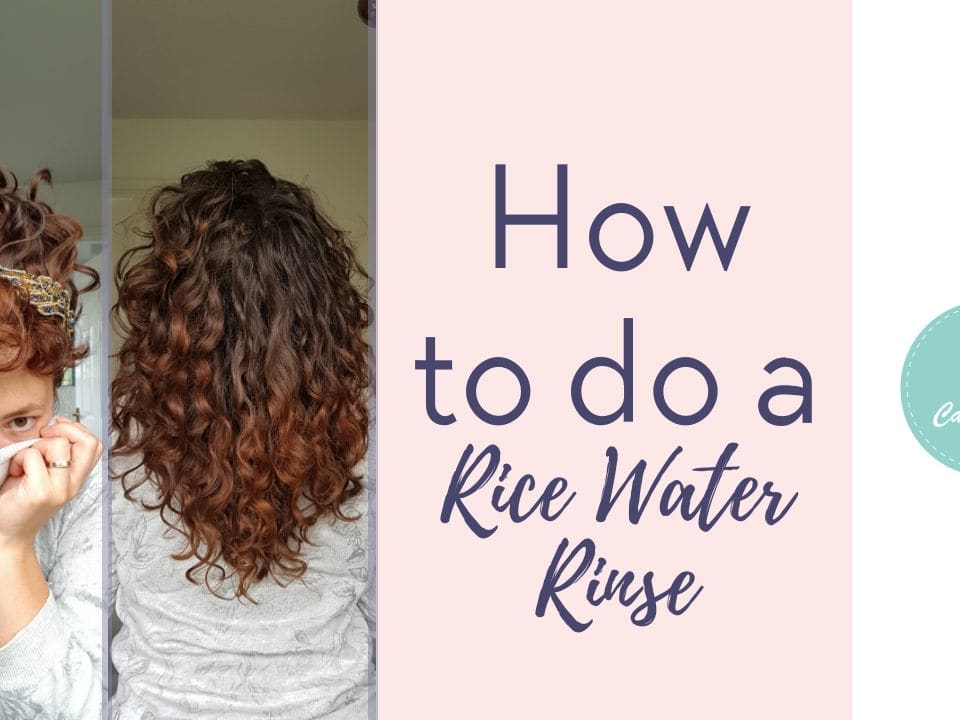 How to do a rice water protein rinse - Craft with Cartwright