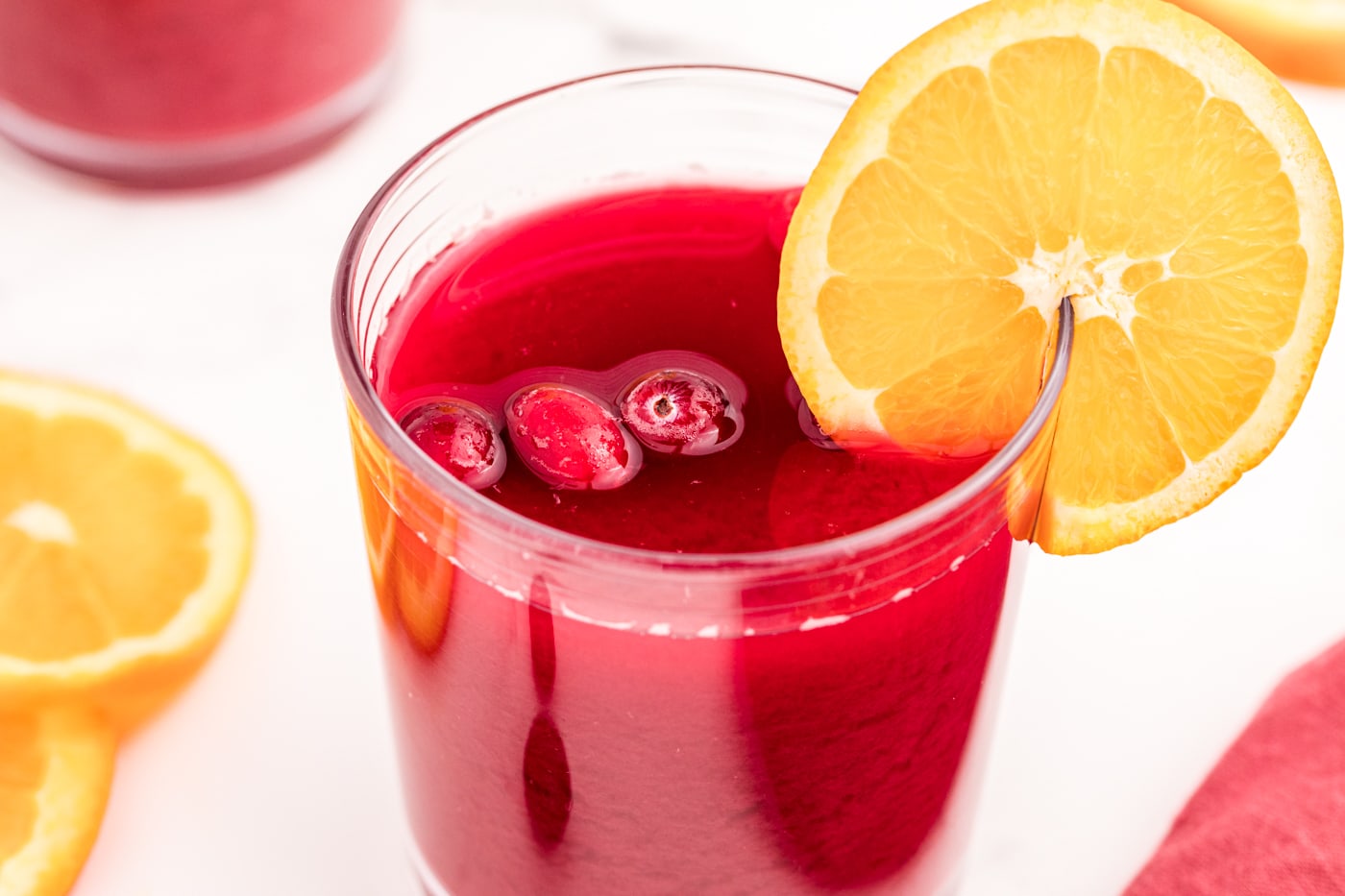 Easy Sparkling Holiday Party Punch (Non-Alcoholic) - Plan to Eat