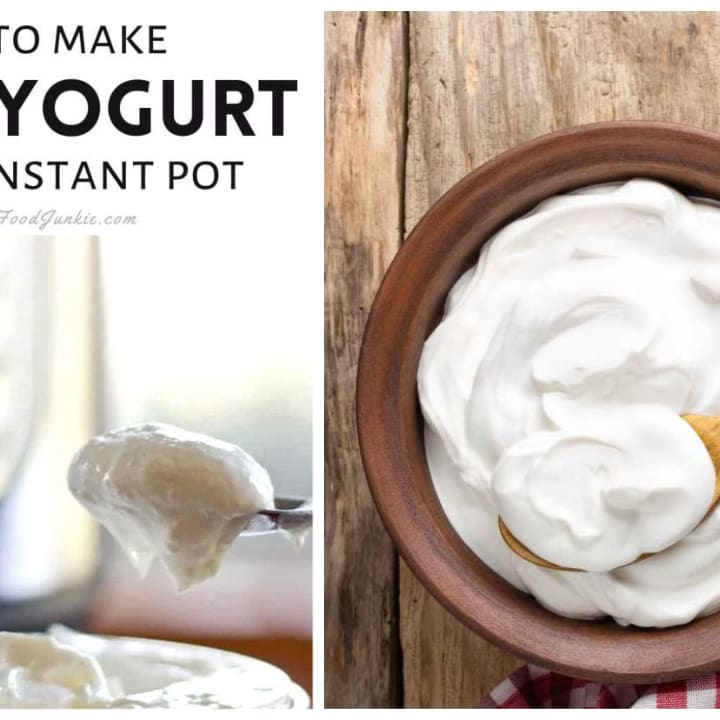 Instant Pot Greek Yogurt (Thick and Creamy) - This Old Gal