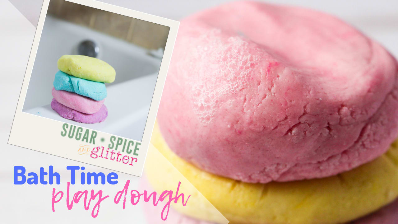 Bath time play doh discount