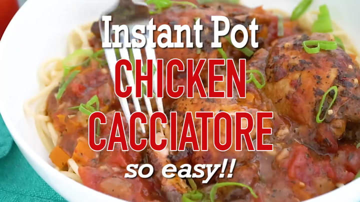 How To Cook Chicken Cacciatore In the T-Fal Electric Pressure Cooker