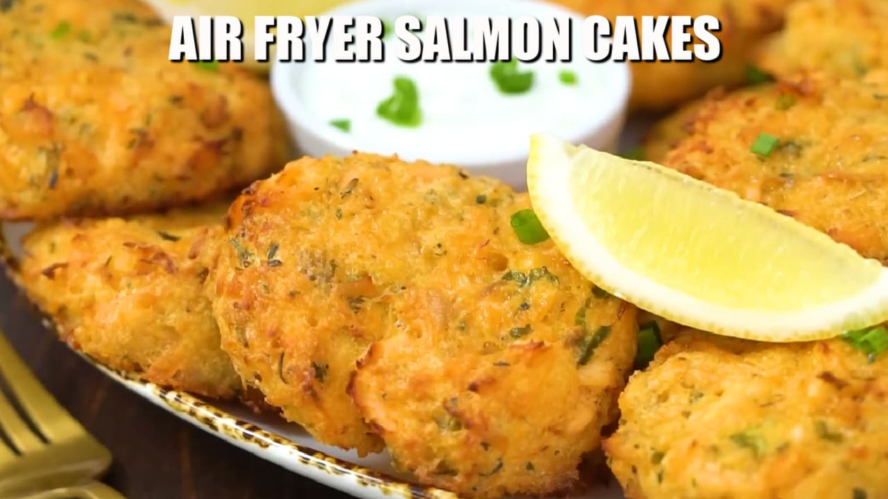 Air Fryer Salmon - Grandbaby Cakes