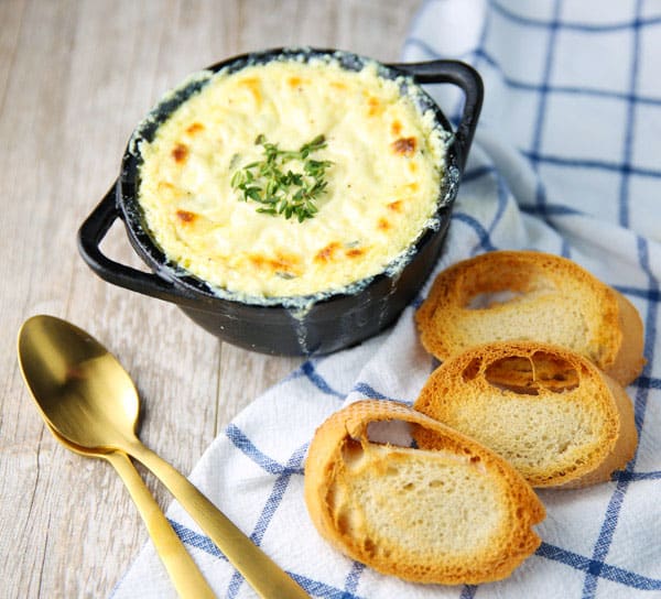 Baked Ricotta Dip • The Crumby Kitchen