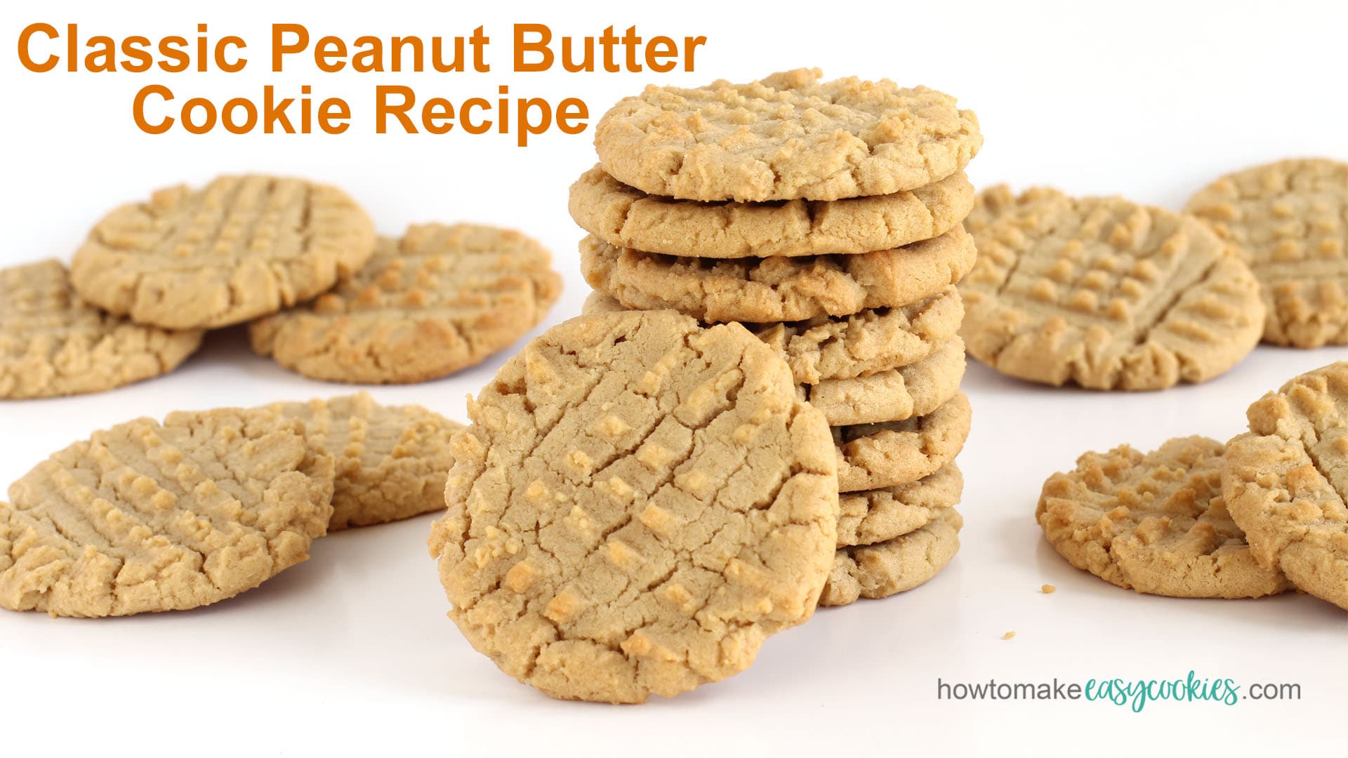 Peanut Butter Scoop Cookies ~ The Recipe Bandit
