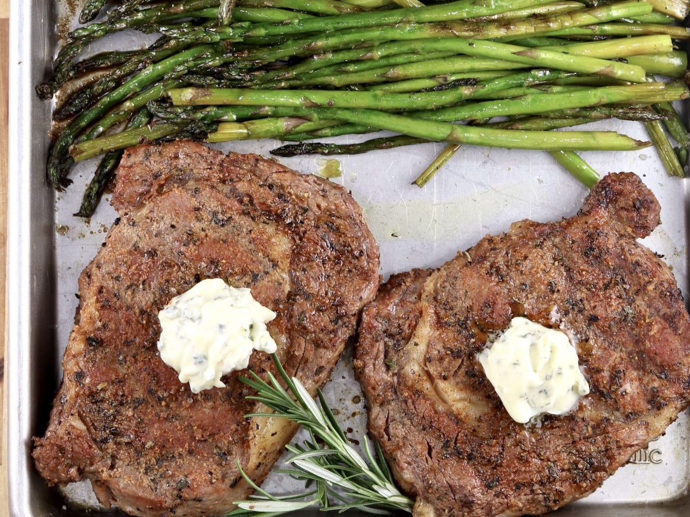 Grilled Garlic Butter Steak & Shrimp - Over The Fire Cooking